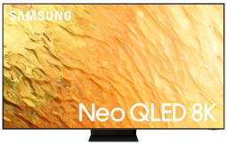 75" Телевизор Samsung QE75QN800BUXCE 2022, черный