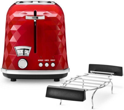 Тостер DeLonghi CTJ 2103.R красный