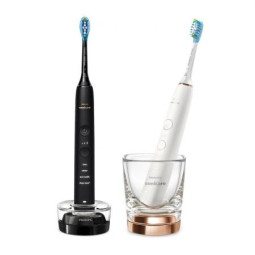 Звуковая зубная щетка Philips Sonicare DiamondClean 9000 HX9914/57, черный/белый