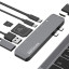 Thunderbolt 3 Адаптер Promate MacHub-Pro High Speed USB Type-C