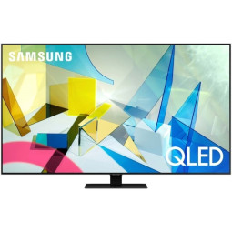 Телевизор QLED Samsung QE50Q87TAU 50" (2020), черненое серебро