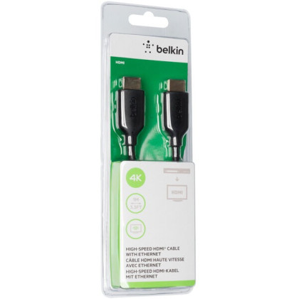 Кабель цифровой аудио-видео Belkin HDMI папа/HDMI папа, 10.2 ГБит/с 2м