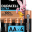 Батарейка Duracell Ultra AA/LR6 4 шт