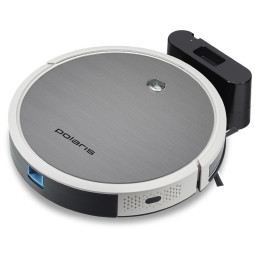 Робот-пылесос Polaris PVCR 1226, серебристый