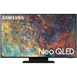 Телевизор QLED Samsung QE55QN90AAU 54.6" (2021), черный титан