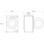 Стиральная машина узкая LG F2T3HS6W