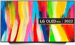 Телевизор LG OLED48C2RLA 2022 HDR, OLED, черный