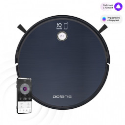 Робот-пылесос Polaris PVCR 3300 IQ Home Aqua, черный