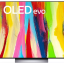 Телевизор LG OLED77C2RLA OLED, HDR, темный титан