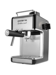 Кофеварка рожковая Polaris PCM 4006A Golden rush, черный