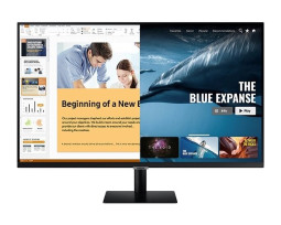 Монитор Samsung S32AM700UI 31.5", черный