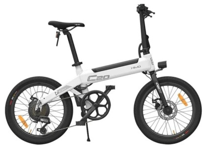 Электровелосипед Xiaomi HIMO C20 Electric Power Bicycle White (Белый)