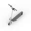 Детский 2-колесный электросамокат Ninebot KickScooter C10, до 60 кг, белый