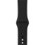 Apple Watch Series 3 42mm Space Gray Aluminum Case with Black Sport Band
