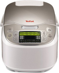 Мультиварка Tefal RK816E32, серебристый/белый