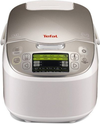 Мультиварка Tefal RK816E32, серебристый/белый