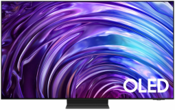 55" Телевизор Samsung QE55S95D, OLED, Ростест, 4K UHD, 144 Гц, Wi-Fi, Bluetooth, чёрный